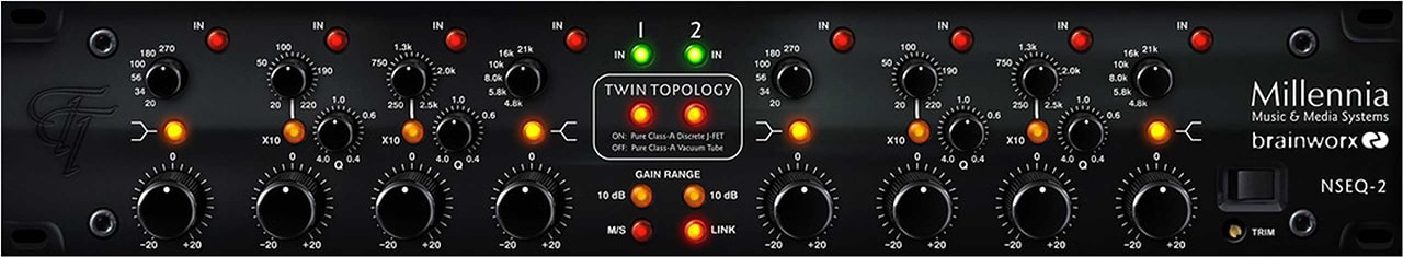 UADs Millennia NSEQ-2 EQ vst plugin