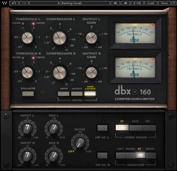 dbx-160 vst plugin